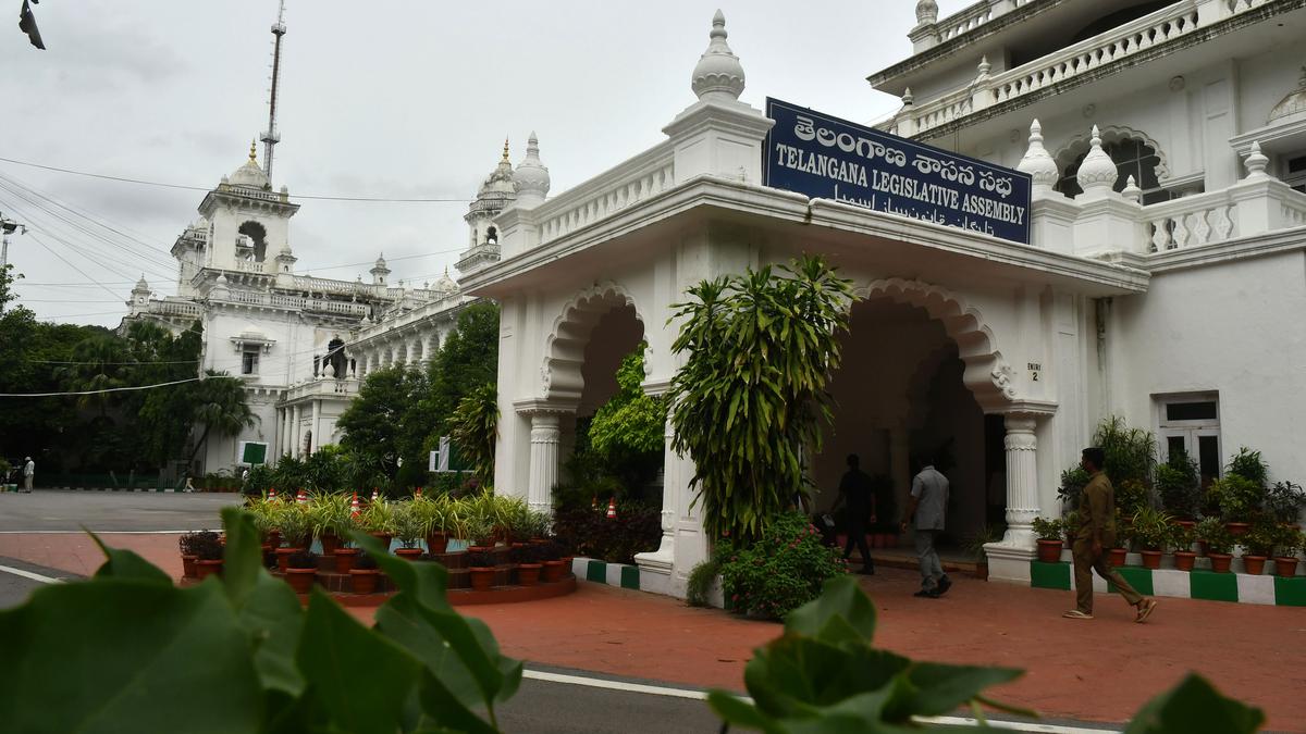 Telangana Assembly adjourned sine die The Hindu